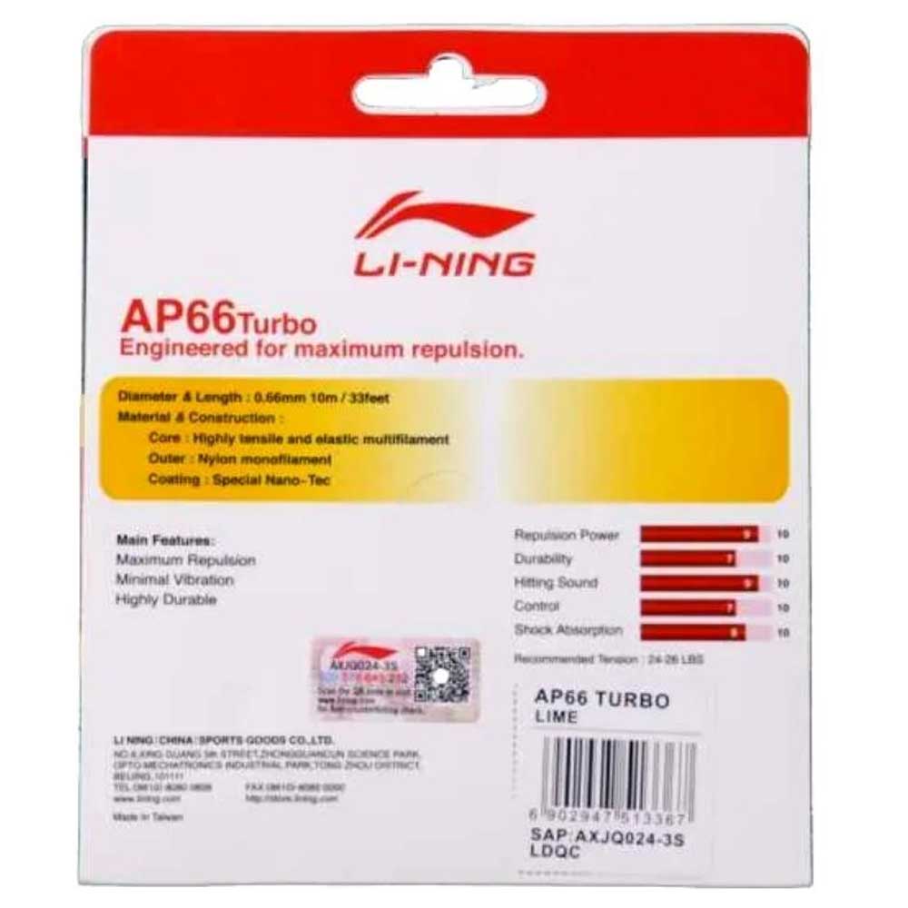 Li-Ning AP 66 Turbo String Specifications