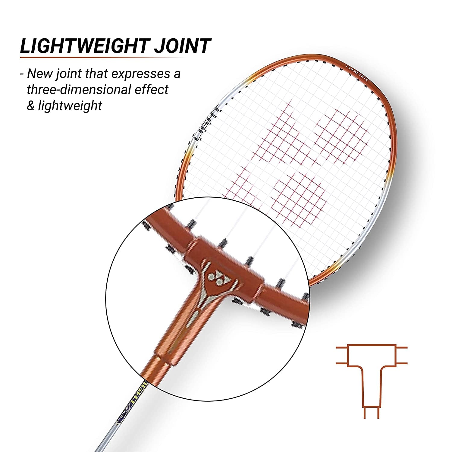 Yonex ZR 100 Light (Orange) Badminton Racket