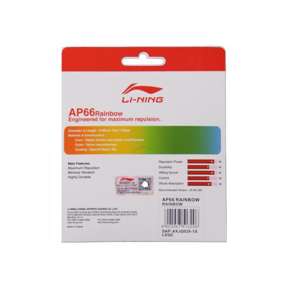 Li-Ning AP 66 Rainbow Specifications