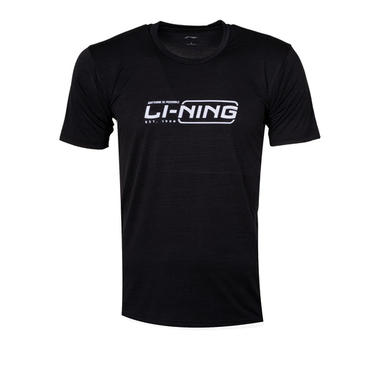 Li-Ning Men's Zest T-Shirt Large (Black)