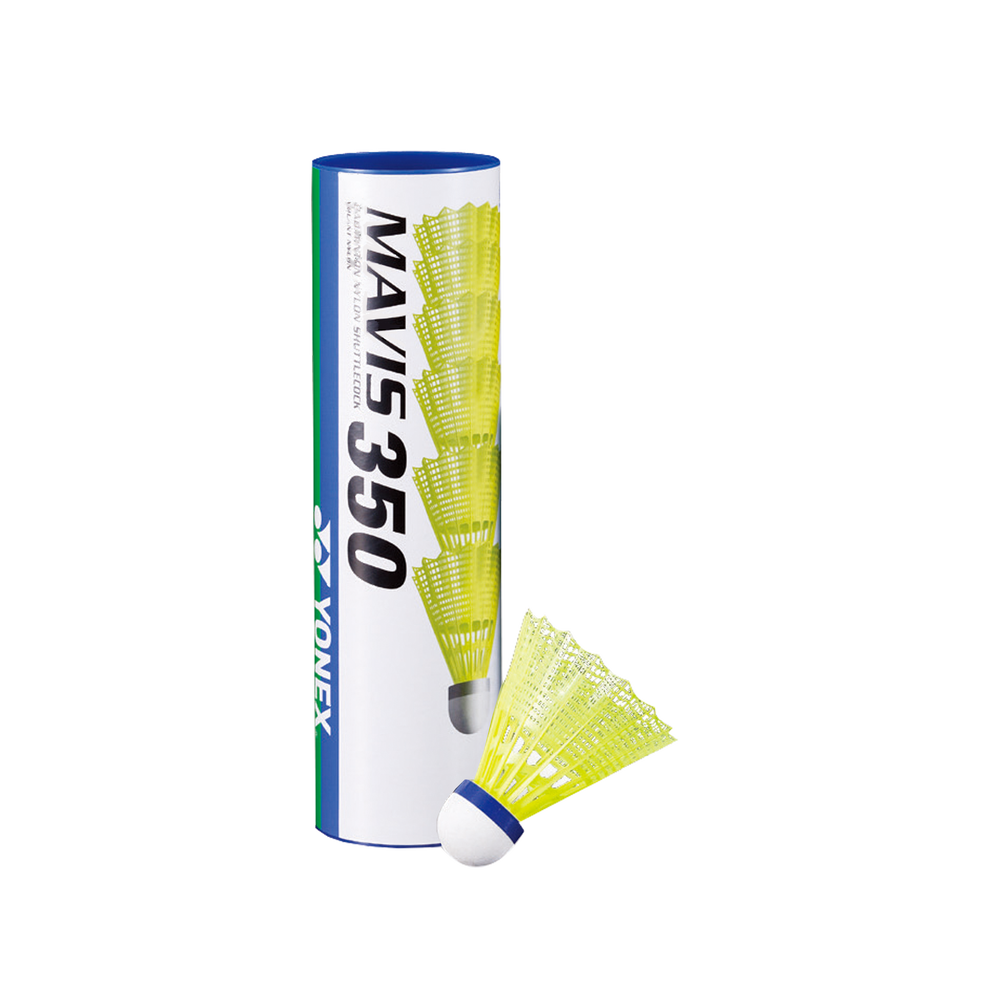 Yonex Mavis 350 Nylon Shuttlecock (Pack of 3 Tubes)