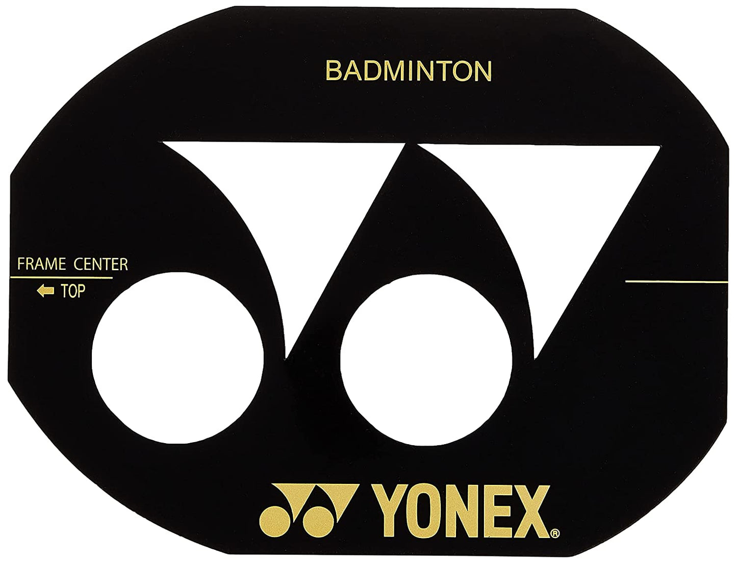 Yonex Badminton Stencil Card