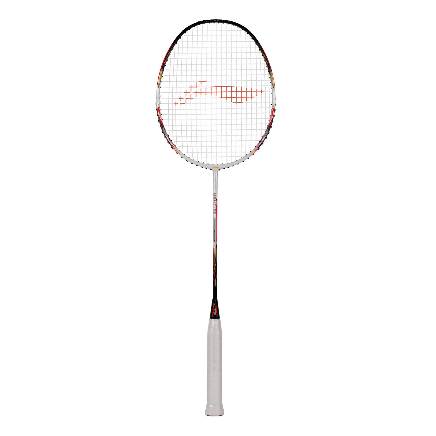 Li-Ning Combat Z8 (White/Black/Orange Red) Badminton Racket