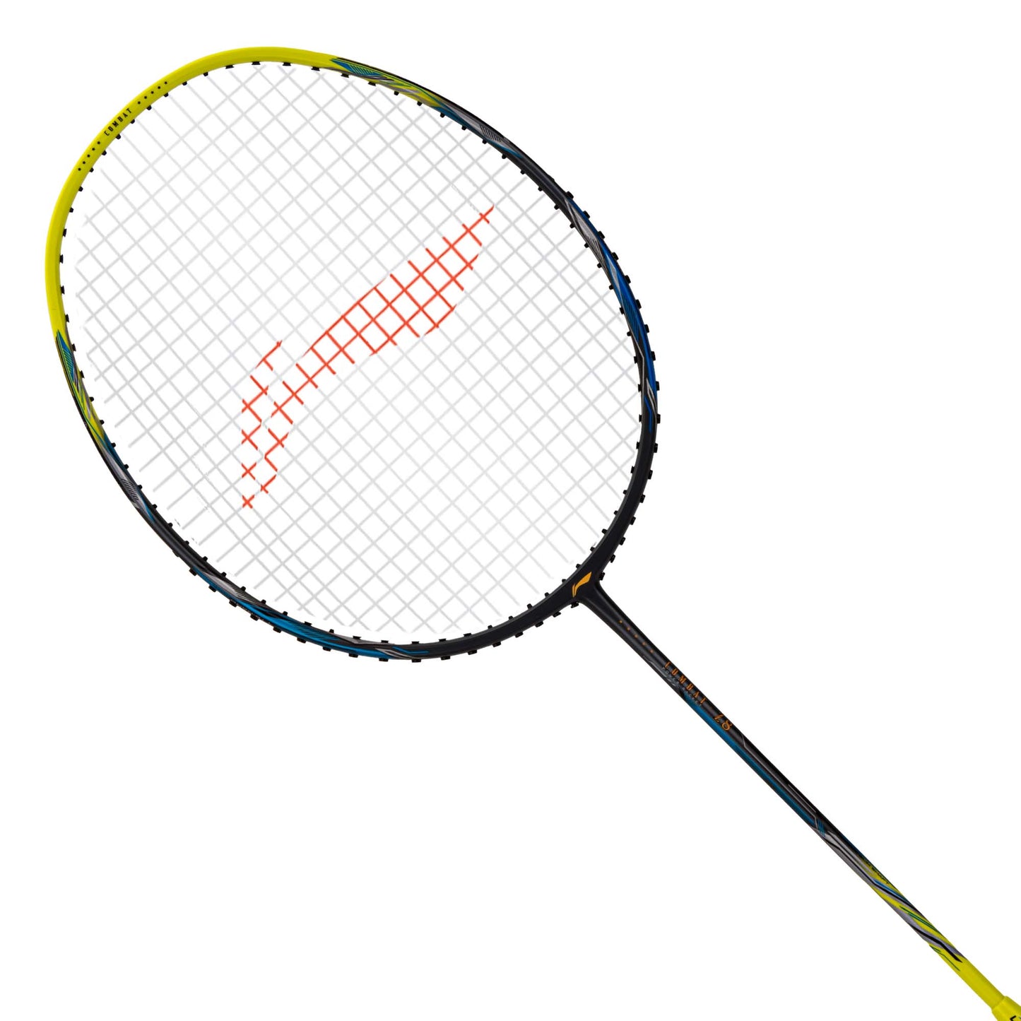 Li-Ning Combat Z8 Badminton Racket (Dark Grey/Lime Blue)