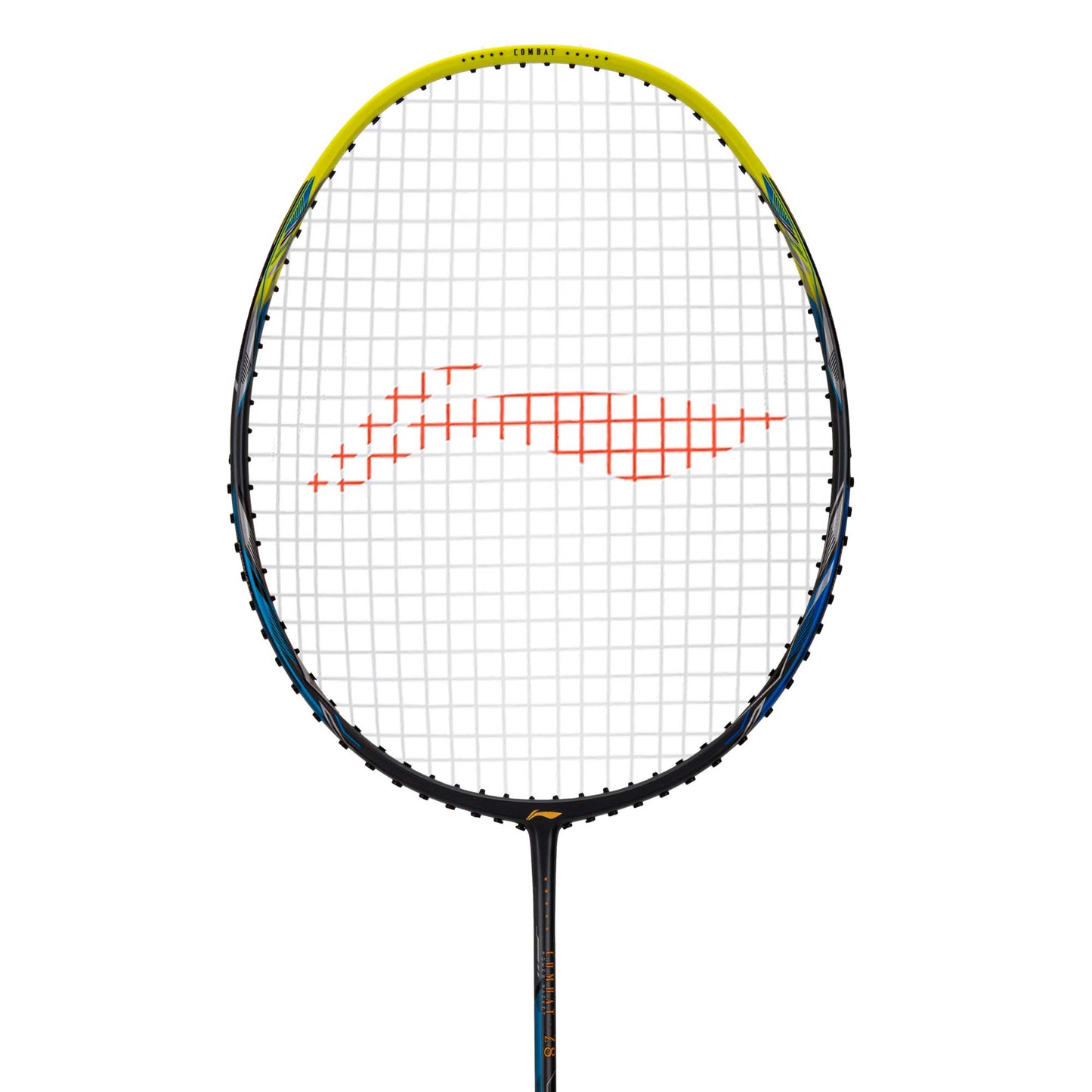 Li-Ning Combat Z8 Badminton Racket (Dark Grey/Lime Blue)