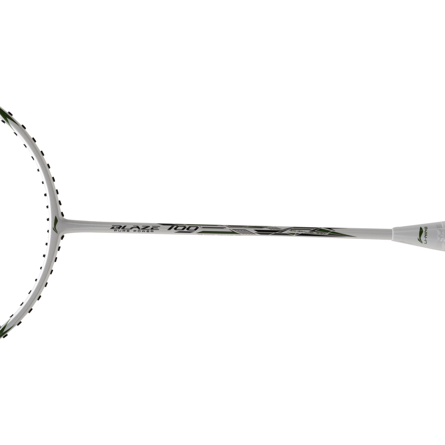 Li-Ning Blaze 100 Badminton Racket (Pearl White / Black / Emerald)