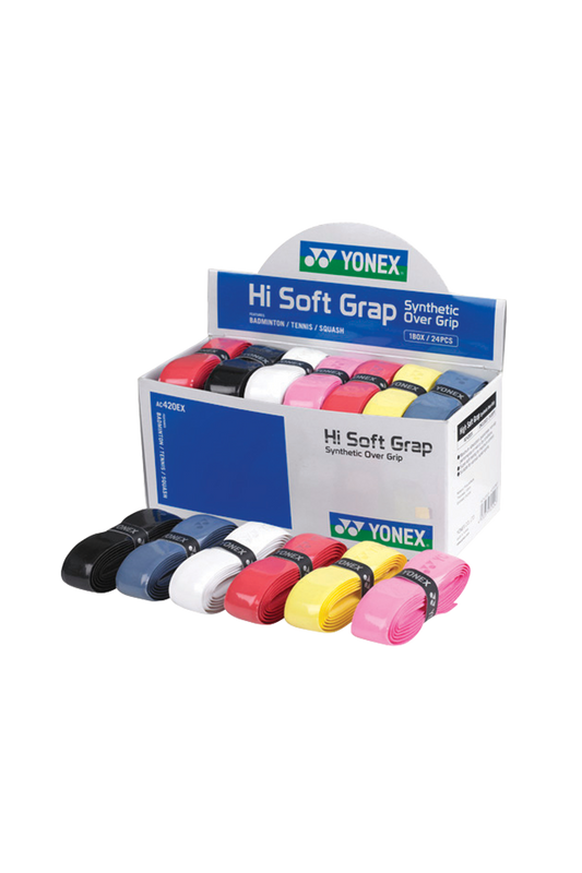 Yonex AC 420EX Hi Soft Grap (Pack of 24) Badminton Grip