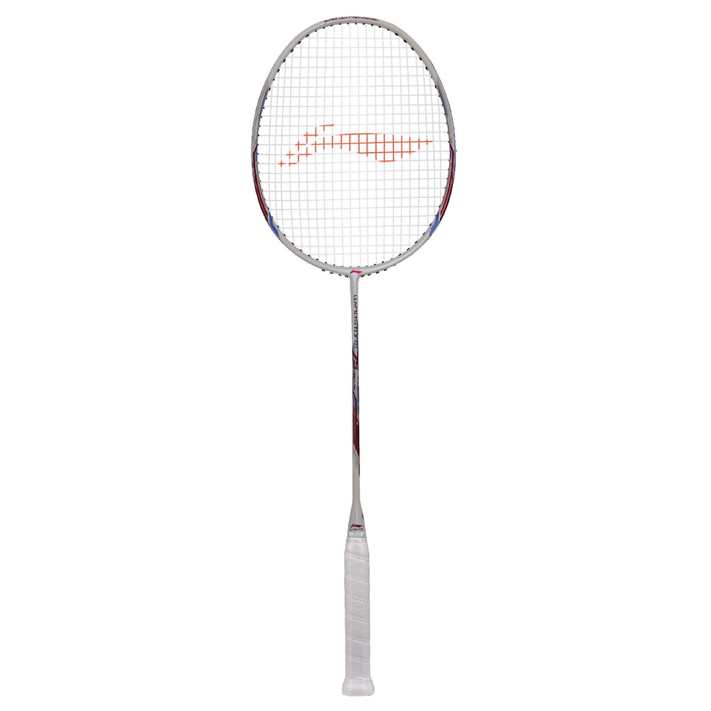 Li-Ning Windstorm 75 (White/Red) Badminton Racket